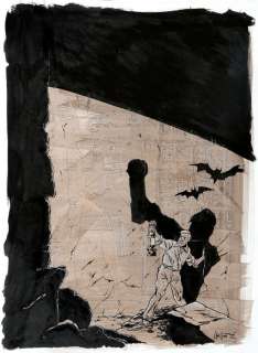 Chabouté | Blake et Mortimer, illustration Ã  l’encre de Chin… | Banque Dessinée