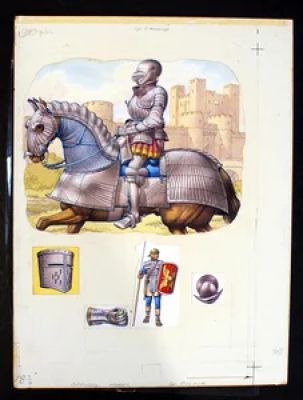 Patrick Nicolle | Knight In Armour | Illustration Art Gallery