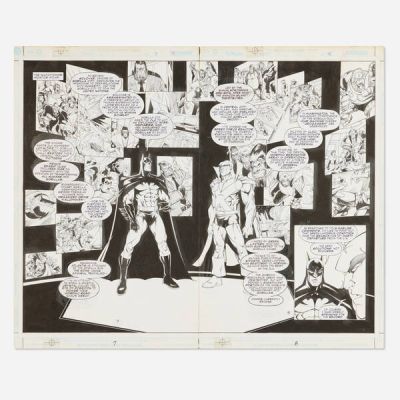 Gustavo Vazquez | Martian Manhunter Annual Vol. 2 #2 Story Pages 7-8 Original Art (DC Comics, 1999) | Landry Pop Auctions