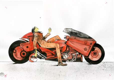 Paul Pope - A Tribute to Otomo from Paul Pope, 2021