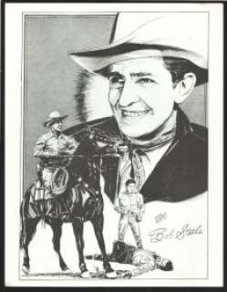 Bob Steele Real West Movie Hall of Fame Series Print | DTA Collectibles