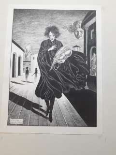Alfonso Alcatena - Original Illustr. "Sandman After De Chirico" - First edition | Catawiki