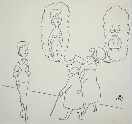Bil, René Pugibet... | Lot 11 - BIL, René PUGIBET dit. Sans légende, « Sin-ger »,... | Art Valorem
