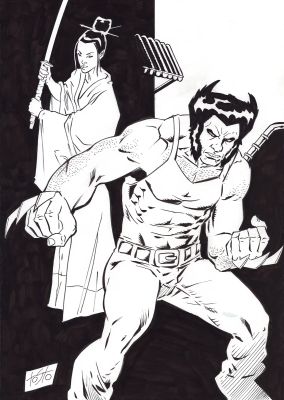 Wolverine & Mariko Yashida – Silent Resolve | Corner4art