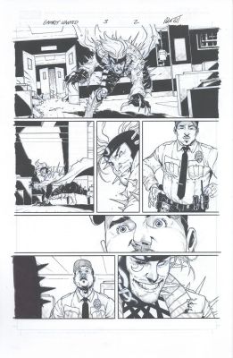 Robert Gill | Gambit: Wanted #3, Page 2 | Geoff M Art Sales