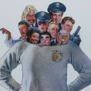 Drew Struzan | Police Academy III - Shirt | Galactic Gallery