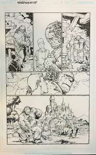Arrowsmith #1 - Arrowsmith #1 page 17 , Carlos Pacheco / Jesus Merino - Original