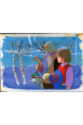 Lot 66 - After Osamu Dezaki (1943–2011) – Tokyo Movie Shinsha – 1977 Rémi Without a Family Production celluloid painted… | Piasa