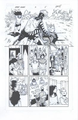 Robert Gill | Gambit: Wanted #2, Page 5 | Geoff M Art Sales