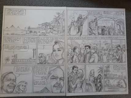 Kash - 14x Crayonné original | Catawiki