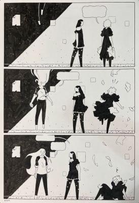 Borja González | Página de Grito Nocturno 89 | The Comic Art Agency