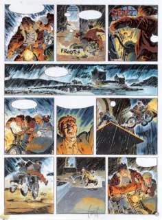 Biancarelli. (Né En 1967) - BIANCARELLI. Â«Le Livre des DestinsÂ». Encre de Chine pour la planche&he