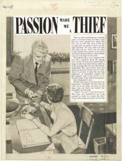 152: Craig Confessions Ill #1 12pgs original comic art | Russ Cochran