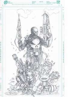 Von Randal Dessin original 11x17 - 28x44 cm - Punisher Deadpool Rocket Raccoon - Loose page - First edition - (2014) | Catawiki