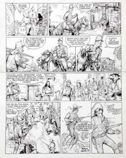 Blanc-Dumont | La Jeunesse de Blueberry, planche n°40 Ã  l’enc… | Banque Dessinée