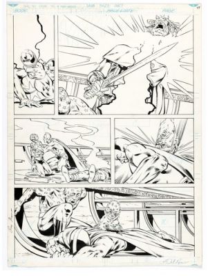 Ross Last Days of the Justice Society Special 1 Pg 34 DEATH STARMAN BY LOKI HEAD | eBay US