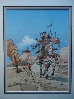 Griffo - Couverture originale - Circus - Cinjis Qan - (années 1980) | Catawiki