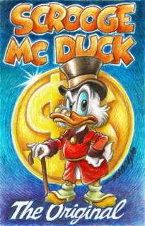 $crooge Mc Duck "The Original" - Original Drawing - Joan Vizcarra - Original Art | Catawiki