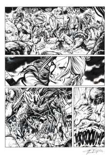 Dragonero n. 11 - Tavola Originale "la regina degli Algenti" - Loose page - First edition - (2014) | Catawiki