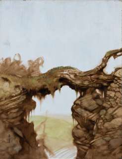   					Lot 17: Frank Frazetta unfinished oil painting for Lord of the Rings.   				