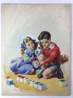 Rino Albertarelli - Originale di copertina "Oggi Sillabario" - Loose page | Catawiki