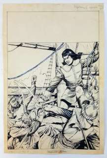 Nadir Quinto - Copertina Originale "I Figli del Vento" - Loose page