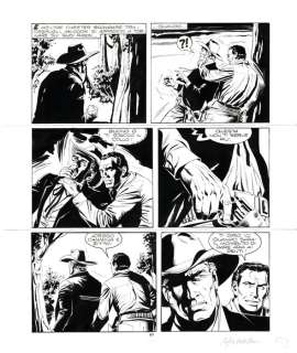 Tex n. 351 - Tavola Originale "la setta dei tre K" - Loose page - First edition - (1990) | Catawiki