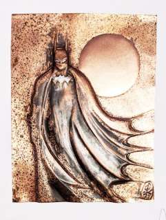 ART - BATMAN on SHEET COPPER - ORIGINAL - (2019/2019) | Catawiki