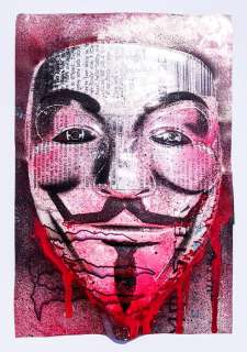 ComicCAN - ORIGINAL Artwork - Chris Duncan - V FOR VENDETTA on a MONSTER can - ART - (2020/2020) | Catawiki