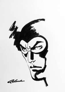 Diabolik - illustrazione originale di G. Palumbo - firmato - CoA - Loose page | Catawiki