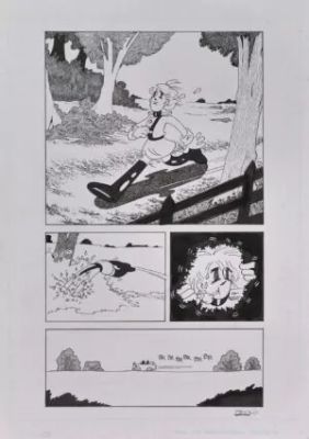 Baptiste Delengaigne | Trop tard | La Galerie de la Bande Dessinée