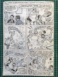 Pellos, René - Planche originale - Les Pieds Nickelés - (1967) | Catawiki