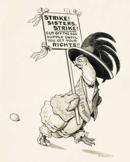 (CARTOON.) CULMER BARNES. "Out of Tune with Nature." | Swann Galleries