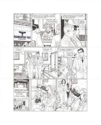Beuriot | Un flic sous l’occupation tome 2 Eaux troubles | Galerie Champaka