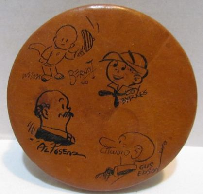 Vintage Compact with original art Smitty, Andy Gump, Smilin’ Jack | eBay US (Buy It Now)