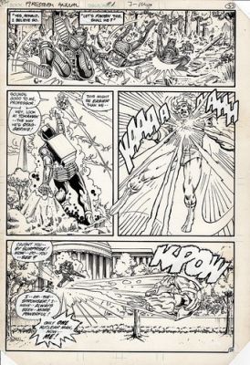 KAYANAN, RAFAEL - Firestorm Annual #1 pg 28, Firestorm vs Tokamak- Washington DC | eBay US (Buy It Now)