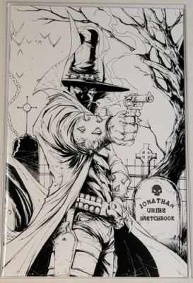 Gunslinger Sketch Jonathan Uribe Official Gunslinger Sketchbook LTD 100 | eBay US (Buy It Now)
