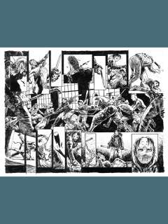 Dave Wachter | Teenage Mutant Ninja Turtles - Issue 62 Page 04-05 Spread | Dave Wachter