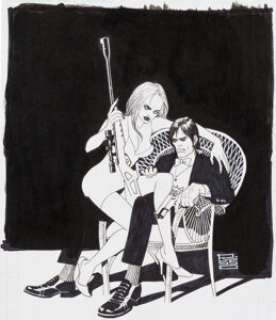 Eduardo Risso - Crime Noir Illustration Original Art (undated).... | Heritage