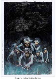 Image Comics Artist | Martin Simmonds Bone Orchard: Ten Thousand Black Feathers #2 Variant Cover Original Art (Image, 2022).... | Heritage