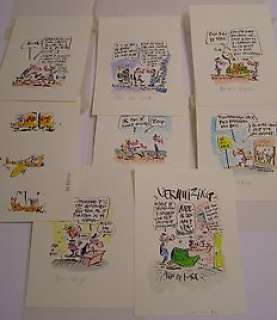 Hein de Kort - 8 Originele inkleuringen - First edition