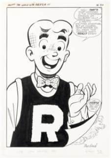 White, Bob | Bob White Life with Archie #5 Splash Page 25 Original Art (Archie, 1960).... | Heritage