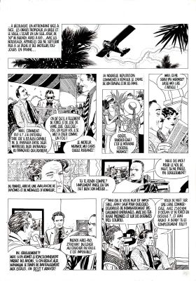 Attilio Micheluzzi | Mermoz p.76 | Tavole Originali