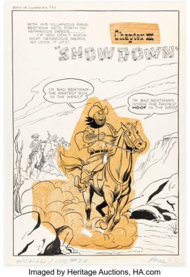 Samm Schwartz (attributed) Archie Giant Series Magazine #14 "Chapter III: Showdown" Complete 5-Page Chapter Original Art (Archie, 1961). (Total: 5 Original Art) | Heritage