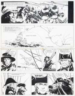 Vance William - Bruce... | Planche 18 de l’album Cap sur Gibraltar, édité en 1985... | Vermot et Associés