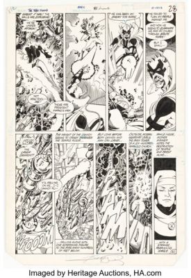 George Pérez and Romeo Tanghal Tales of the Teen Titans #41 Story Page 22 Original Art (DC, 1984). | Heritage