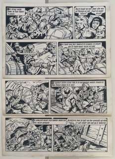 De Rode Ridder 14 - Originele pagina (p.29) - De galmende kinkhoorns - (1963) | Catawiki