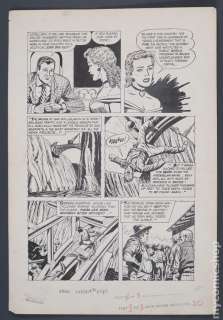 Original Art for John Wayne Adventure Comics (1949) Issue 20, Page 3 | mycomicshop.com