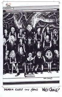 Wes Craig - Deadly Class (Image Comics) issue #40 (Cover)