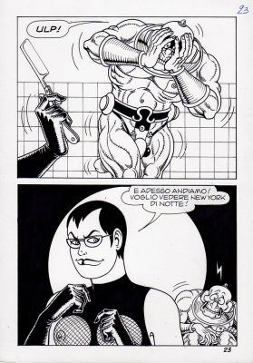 Magnus | Necron Speciale Metropolis p.23 | Tavole Originali